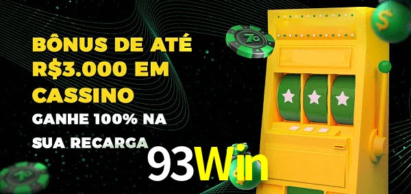 93Win melhor bônus de depósito